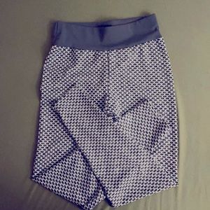 Waffle knit leggings